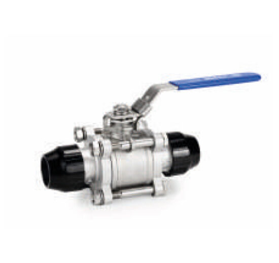 Válvula de bola en INOX con brida