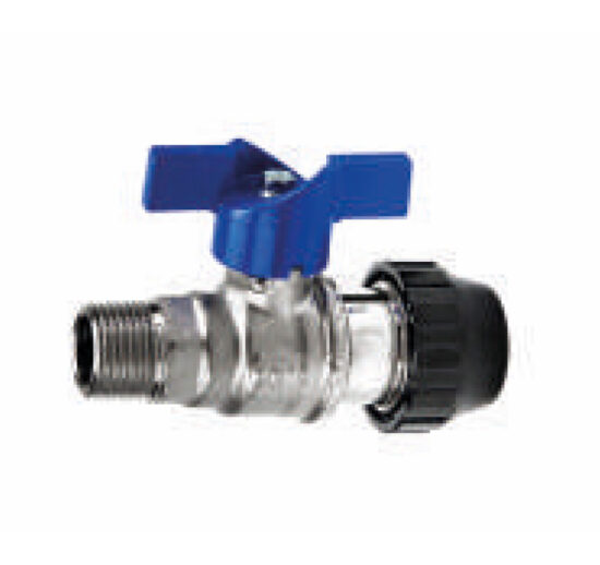 Válvula de bola rosca macho